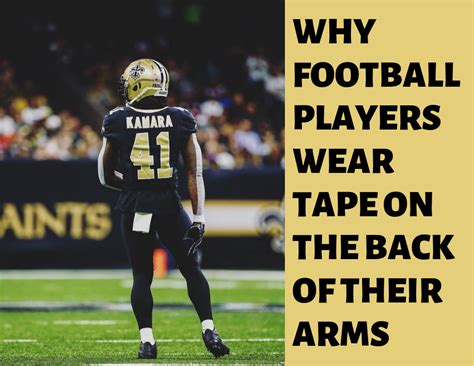 What is the Tape on the Back of Football Players Arms, and Does it Boost Their Performance Like a Magic Charm?